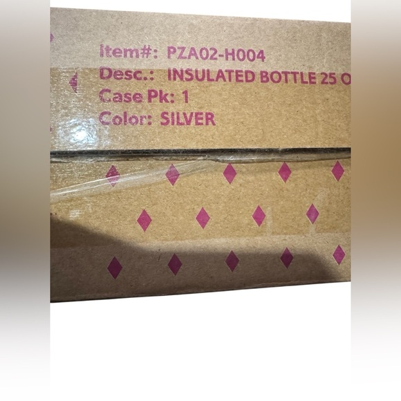 Paris Hilton Bling Water Bottle W/ Lid Removable and Strap Stainless Steel 25 oz - Picture 12 of 15